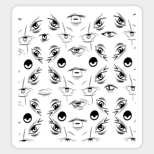 Mystic Eye Pattern Sticker